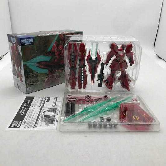 【中古品】 開封完備品 ROBOT魂＜SIDE MS＞ MSN-04FF サザビー ダブル・ホーン・ファンネル装備 フィギュア 057-260820-io-09-fuzh 万代Net店
