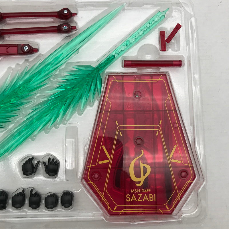 【中古品】 開封完備品 ROBOT魂＜SIDE MS＞ MSN-04FF サザビー ダブル・ホーン・ファンネル装備 フィギュア 057-260820-io-09-fuzh 万代Net店