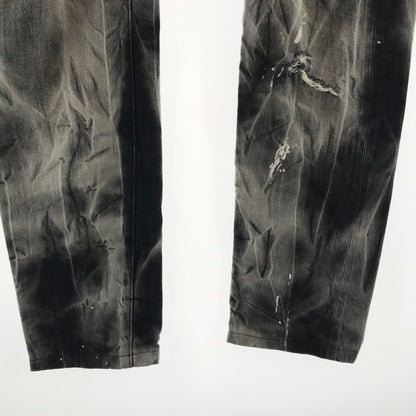 【中古品】【メンズ】 DSQUARED2 ディースクエアード S71LA0366 DENIM PANTS デニムパンツ カラーGRAY SIZE:48 ダメージ.ペンキプリント加工 152-260727-ky-07-fuzh 万代Net店