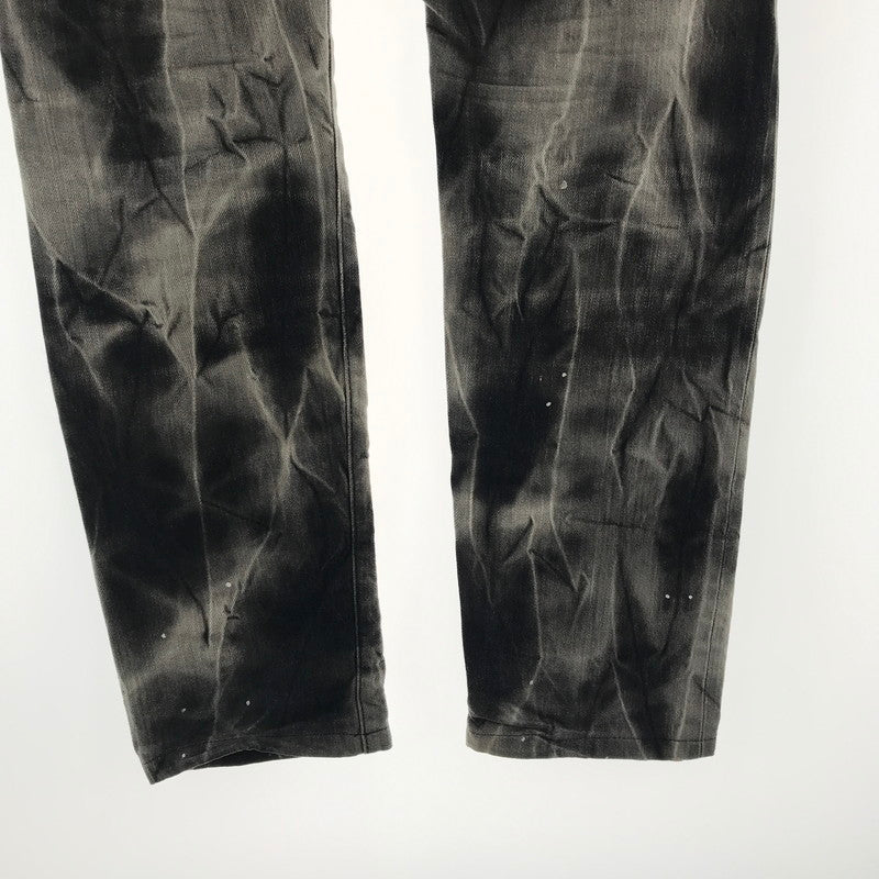 【中古品】【メンズ】 DSQUARED2 ディースクエアード S71LA0366 DENIM PANTS デニムパンツ カラーGRAY SIZE:48 ダメージ.ペンキプリント加工 152-260727-ky-07-fuzh 万代Net店