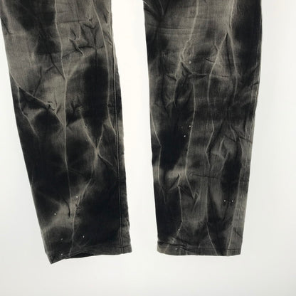 【中古品】【メンズ】 DSQUARED2 ディースクエアード S71LA0366 DENIM PANTS デニムパンツ カラーGRAY SIZE:48 ダメージ.ペンキプリント加工 152-260727-ky-07-fuzh 万代Net店