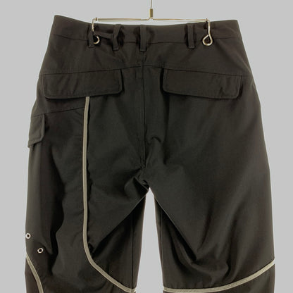 【中古品】【メンズ】 HELIOT EMIL エリオット エミル NYLON PANTS ナイロンパンツ BLACK SIZE:46 ズボン 152-260729-mh-27-fuzh サイズ：46 カラー：ブラック 万代Net店