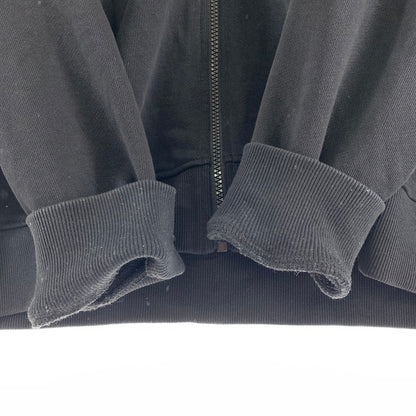 【中古品】【メンズ】 G-STAR RAW ジースター ロゥ LOOSE HOODED ZIP SWEAT フーディー ジップスウェット パーカー BLACK SIZE:M フードロゴ ※汚れ.使用感有 141-260920-io-24-fuzh カラー：ブラック 万代Net店