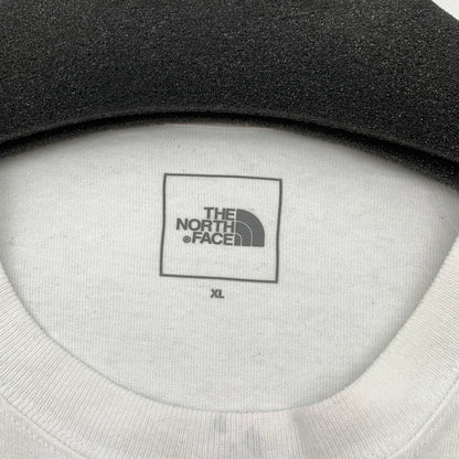 【中古品】【メンズ】 THE NORTH FACE L S FLOWER LOGO ザ・ノースフェイス 長袖Tシャツ フラワーロゴ ブランド 古着 144-260808-gm-19-fuzh サイズ：XL カラー：ホワイト 万代Net店