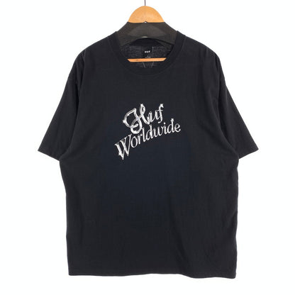 【中古品】【メンズ】 HUF CHROME DREAMS TEE BLACK HUF WORLDWIDE ハフ 半袖Tシャツ カットソー ブランド 古着 142-260808-gm-30-fuzh サイズ：L カラー：ブラック 万代Net店