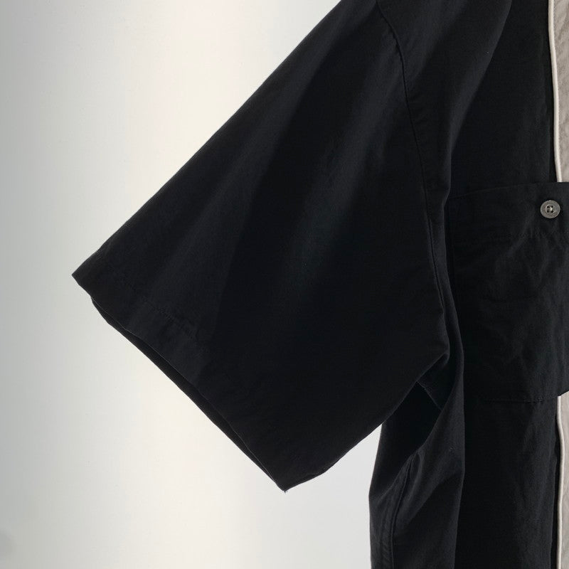 【中古品】【メンズ】 HUF ハフ URETHANE WORK SHIRT ウレタン ワーク シャツ バックに虎タイヤ 142-260803-ny-17-fuzh サイズ：L カラー：ブラック 万代Net店