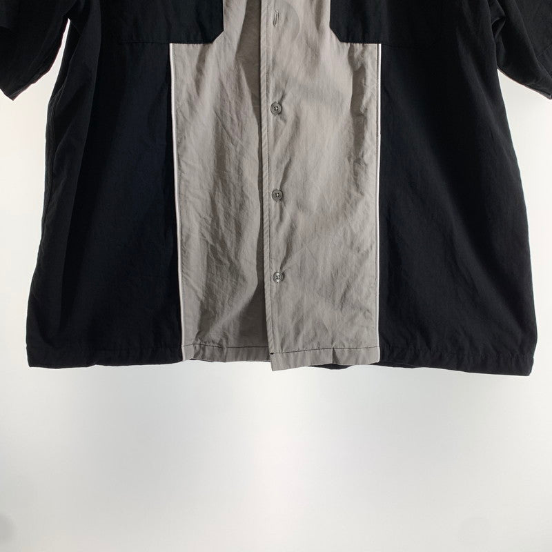 【中古品】【メンズ】 HUF ハフ URETHANE WORK SHIRT ウレタン ワーク シャツ バックに虎タイヤ 142-260803-ny-17-fuzh サイズ：L カラー：ブラック 万代Net店