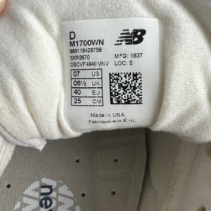 【中古品】【メンズ】 NEW BALANCE ニューバランス M1700WN WHITE SIZE:25.0㎝ スニーカー 靴 シューズ ※使用感あり 162-260804-io-19-fuzh 万代Net店