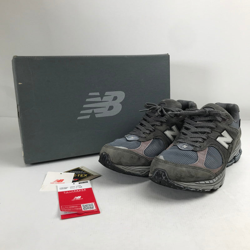 【中古品】【メンズ】 NEWBALANCE ニューバランス M2002RXA GORE-TEX ゴアテックス スニーカー シューズ 靴 162-260821-mh-02-fuzh サイズ：25cm カラー：チャコール 万代Net店