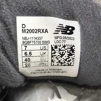 【中古品】【メンズ】 NEWBALANCE ニューバランス M2002RXA GORE-TEX ゴアテックス スニーカー シューズ 靴 162-260821-mh-02-fuzh サイズ：25cm カラー：チャコール 万代Net店
