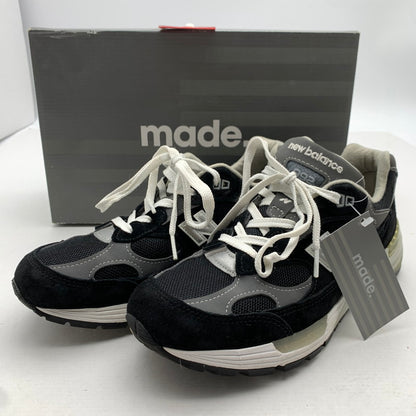 【中古品】【メンズ/レディース】 NEWBALANCE ニューバランス M992EB 箱付属 靴 162-260731-ny-06-fuzh サイズ：25.0㎝ カラー：ブラック 万代Net店