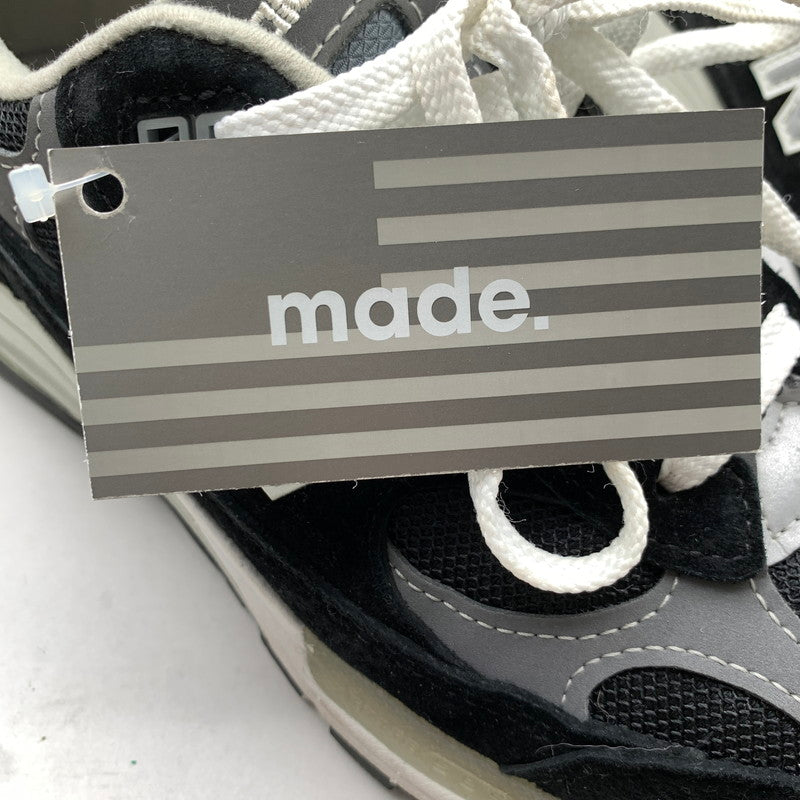 【中古品】【メンズ/レディース】 NEWBALANCE ニューバランス M992EB 箱付属 靴 162-260731-ny-06-fuzh サイズ：25.0㎝ カラー：ブラック 万代Net店