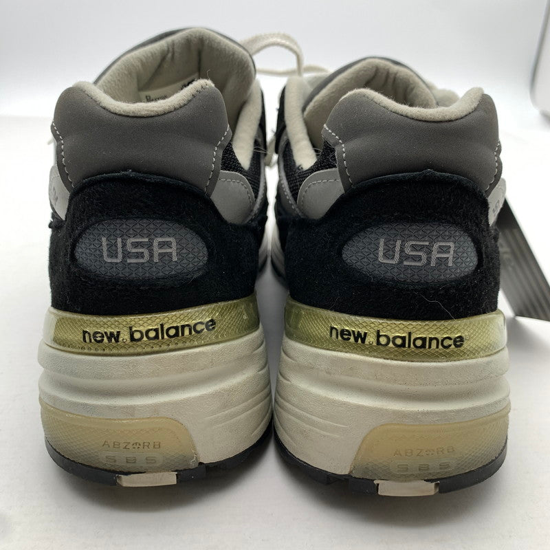 【中古品】【メンズ/レディース】 NEWBALANCE ニューバランス M992EB 箱付属 靴 162-260731-ny-06-fuzh サイズ：25.0㎝ カラー：ブラック 万代Net店