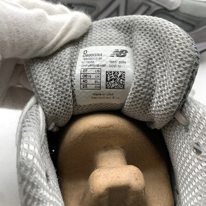 【中古品】【メンズ/レディース】 NEW BALANCE ニューバランス U990GR4 箱付属 靴 162-260731-ny-07-fuzh サイズ：25.0㎝ カラー：グレー 万代Net店