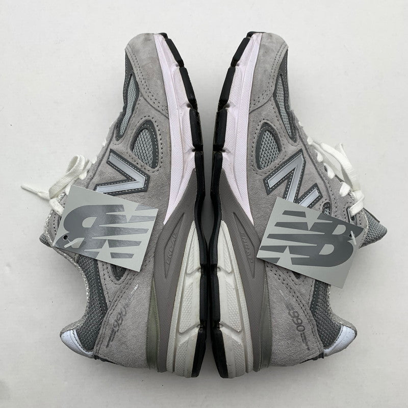【中古品】【メンズ/レディース】 NEW BALANCE ニューバランス U990GR4 箱付属 靴 162-260731-ny-07-fuzh サイズ：25.0㎝ カラー：グレー 万代Net店
