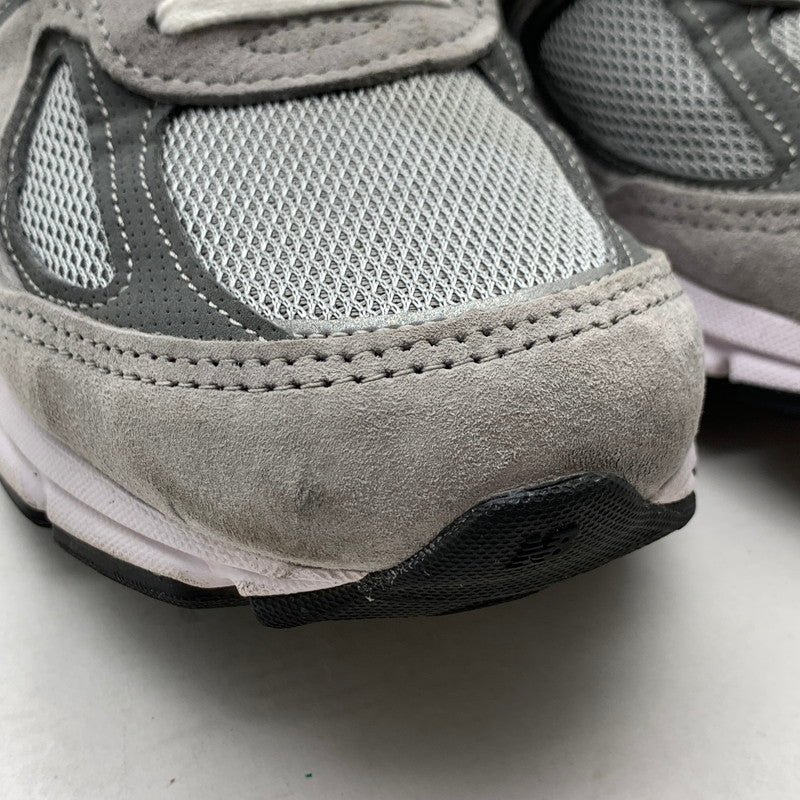 【中古品】【メンズ/レディース】 NEW BALANCE ニューバランス U990GR4 箱付属 靴 162-260731-ny-07-fuzh サイズ：25.0㎝ カラー：グレー 万代Net店