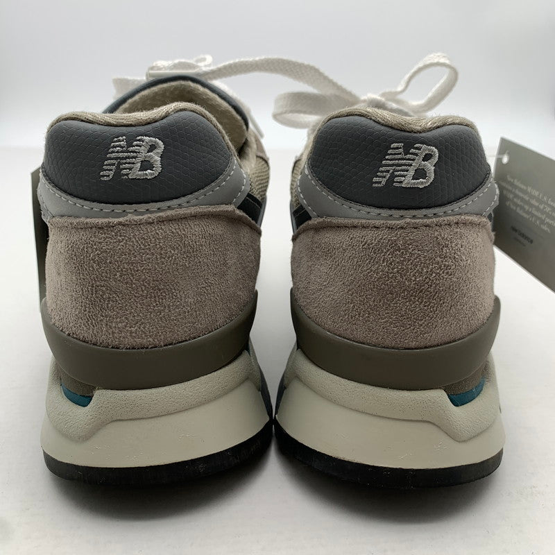 【中古品】【メンズ/レディース】 NEWBALANCE ニューバランス U998GR 箱付属 靴 162-260731-ny-05-fuzh サイズ：25.0㎝ カラー：グレー 万代Net店