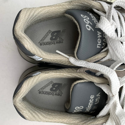 【中古品】【メンズ/レディース】 NEWBALANCE ニューバランス U998GR 箱付属 靴 162-260731-ny-05-fuzh サイズ：25.0㎝ カラー：グレー 万代Net店