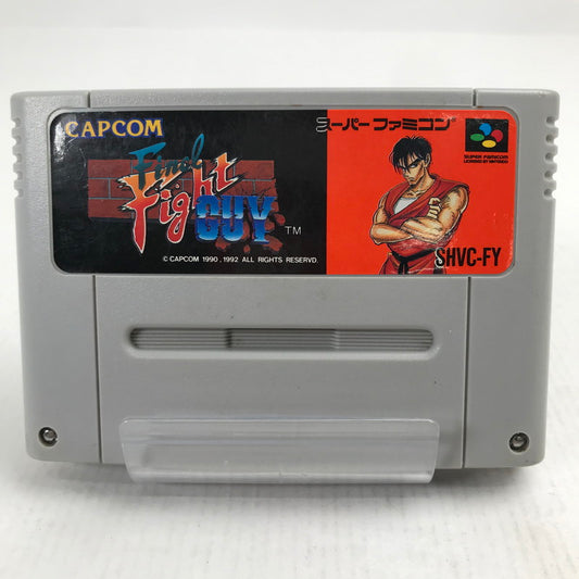 【中古品】 ソフトのみ Final Fight GUY SFC ファイナルファイト ガイ スーパーファミコン スーファミ SFC レトロゲーム ※ソフト汚れ 動作確認済 023-260731-io-11-fuzh 万代Net店