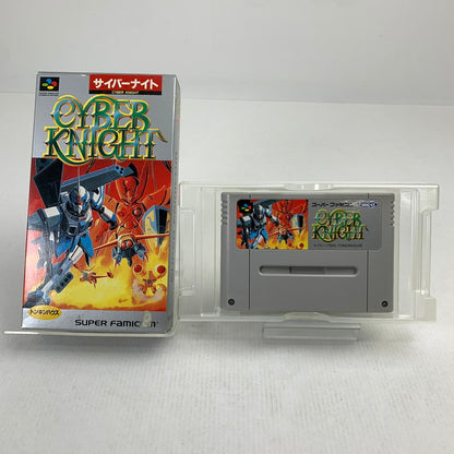 【中古品】 SFC サイバーナイト CYBER KNIGHT スーパーファミコン スーファミ レトロゲーム ※ソフト汚れ・取説欠品・箱傷み 動作確認済 023-260731-io-03-fuzh 万代Net店