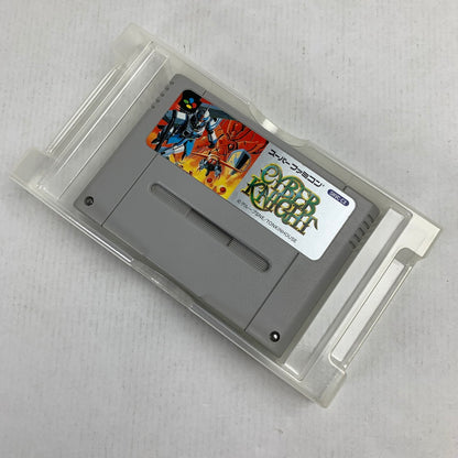 【中古品】 SFC サイバーナイト CYBER KNIGHT スーパーファミコン スーファミ レトロゲーム ※ソフト汚れ・取説欠品・箱傷み 動作確認済 023-260731-io-03-fuzh 万代Net店