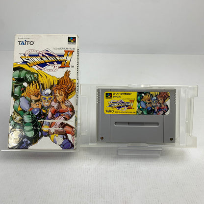 【中古品】 SFC SONIC BLASTMAN2 ソニックブラストマン2 スーパーファミコン スーファミ レトロゲーム ※ソフト汚れ・箱傷み・インナーケース傷み・取説欠品 動作確認済 023-260731-io-01-fuzh 万代Net店