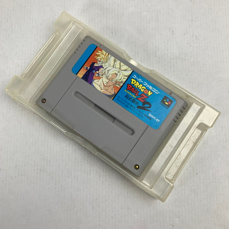 【中古品】 SFC ドラゴンボールZ超武闘伝2 ドラゴンボール スーパーファミコン スーファミ レトロゲーム ※ソフト汚れ・取説傷み・インナーケース傷み・箱傷みあり 動作確認済 023-260731-io-06-fuzh 万代Net店