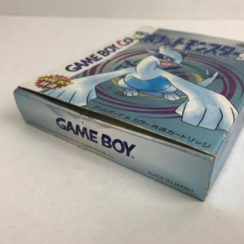 【中古品】 GBC ポケットモンスター 銀 外箱傷み 023-260818-MO-11-fuzh 万代Net店