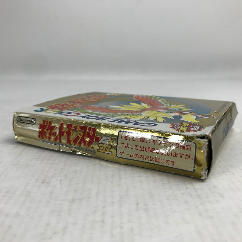 【中古品】 Nintendo GAMEBOY COLOR GBC ニンテンドー ゲームボーイ カラー ソフト ポケットモンスター 金 023-260823-mh-08-fuz 万代Net店