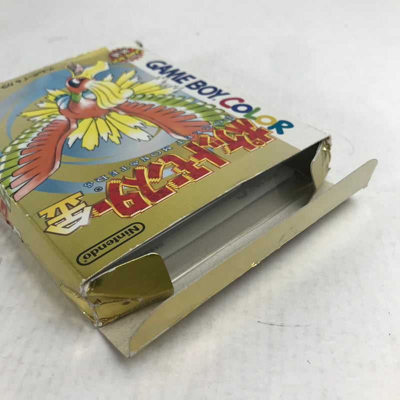 【中古品】 Nintendo GAMEBOY COLOR GBC ニンテンドー ゲームボーイ カラー ソフト ポケットモンスター 金 023-260823-mh-08-fuz 万代Net店