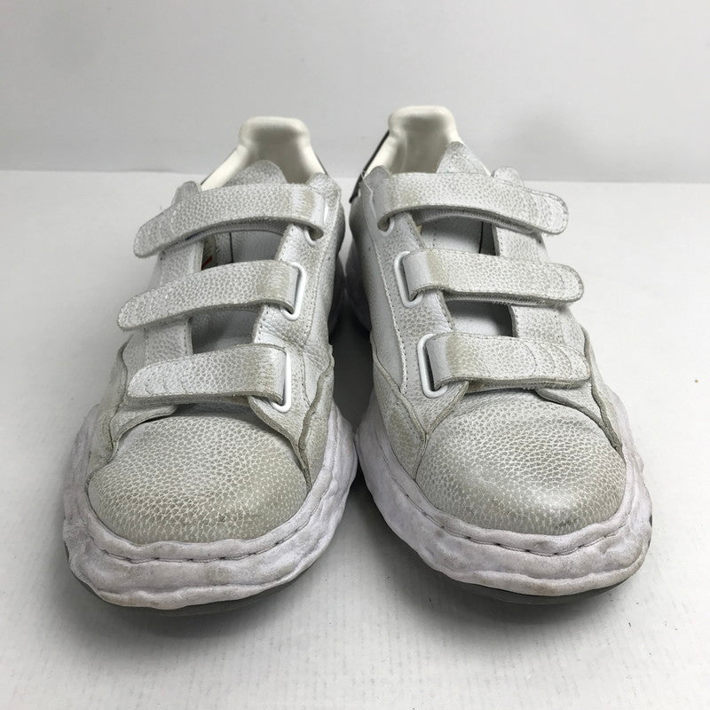 【中古品】【メンズ】 MIHARA YASUHIRO メゾンミハラヤスヒロ A14FW713 CHARLES カラー WHITE SIZE:42 スニーカー 靴 162-260731-ky-04-fuzh 万代Net店