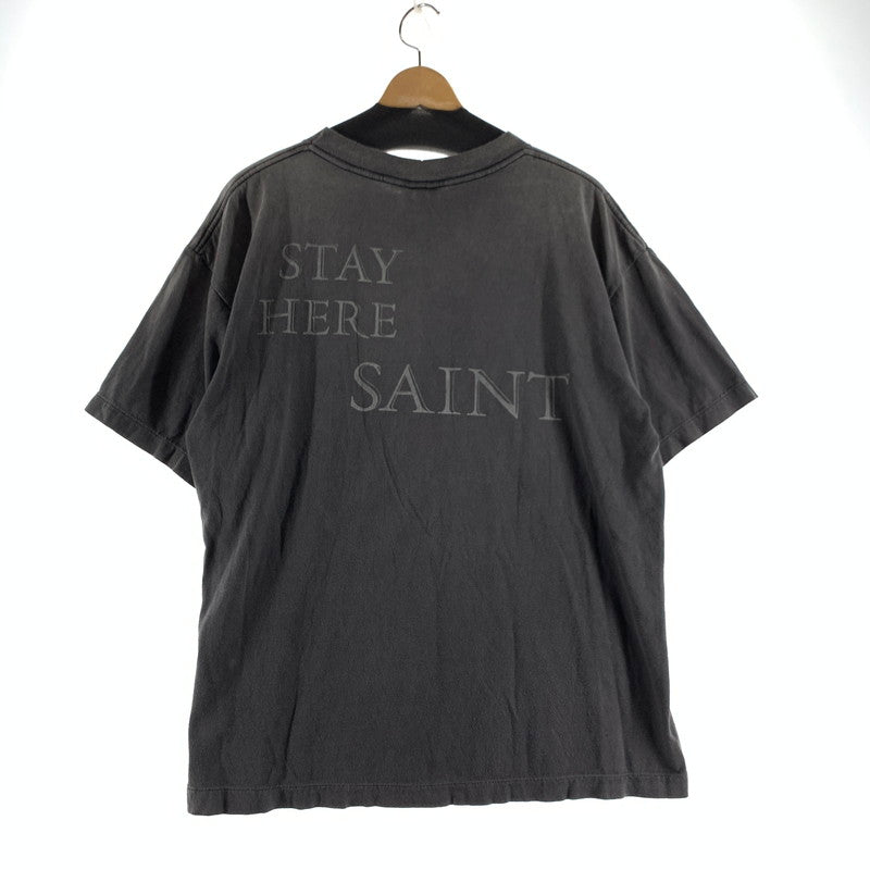 【中古品】【メンズ】 SAINT MICHAEL×STAR WARS セントマイケル×スターウォーズ 25SS TEE ダメージ加工 141-260731-ny-03-fuzh サイズ：L カラー：ブラック 万代Net店