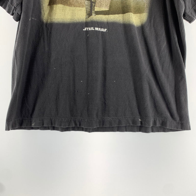 【中古品】【メンズ】 SAINT MICHAEL×STAR WARS セントマイケル×スターウォーズ 25SS TEE ダメージ加工 141-260731-ny-03-fuzh サイズ：L カラー：ブラック 万代Net店