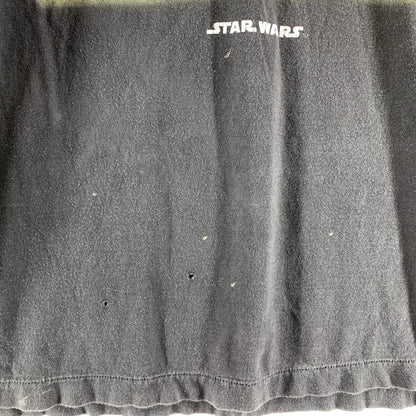 【中古品】【メンズ】 SAINT MICHAEL×STAR WARS セントマイケル×スターウォーズ 25SS TEE ダメージ加工 141-260731-ny-03-fuzh サイズ：L カラー：ブラック 万代Net店