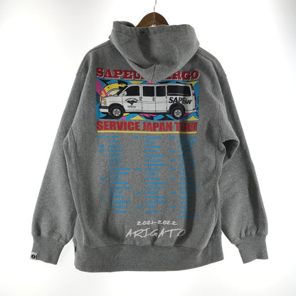 【中古品】【メンズ】 SAPEUR サプール 全国制覇記念 PARKER パーカー GRAY SIZE:L 142-260825-vt-08-fuzh 万代Net店