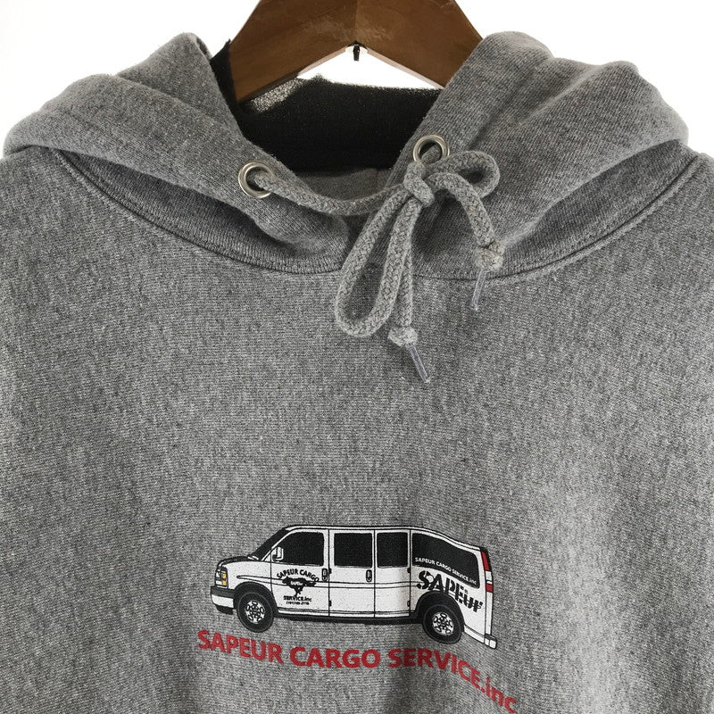 【中古品】【メンズ】 SAPEUR サプール 全国制覇記念 PARKER パーカー GRAY SIZE:L 142-260825-vt-08-fuzh 万代Net店