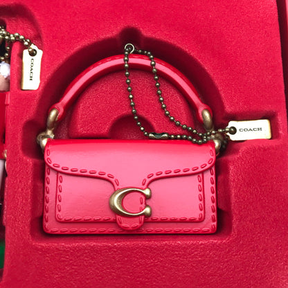 【中古品】【レディース】 COACH コーチ クリスマス オーナメント キーホルダー セット 箱付き 3点セット かわいい おしゃれ　※スレキズあり 183-260804-IO-10-fuzh 万代Net店
