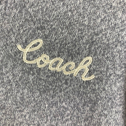 【中古品】【レディース】 COACH コーチ CV469 V NECK SWEATER Vネック セーター GRAY SIZE:S 168-260815-io-02-fuzh カラー：グレー 万代Net店