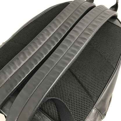 【中古品】【レディース】 COACH コーチ F78756 WEST SLIM BACKPACK IN SIGNATURE CANVAS LEATHER BLACK シグネチャー ※キズ・使用感有 カバン リュック バッグ 188-260731-io-27-fuzh 万代Net店