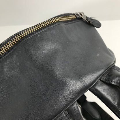 【中古品】【レディース】 COACH コーチ F78756 WEST SLIM BACKPACK IN SIGNATURE CANVAS LEATHER BLACK シグネチャー ※キズ・使用感有 カバン リュック バッグ 188-260731-io-27-fuzh 万代Net店
