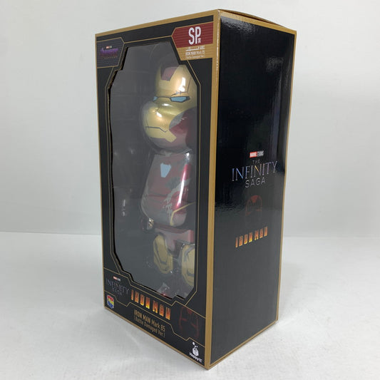 【中古品】 未開封 Happyくじ MARVEL Infinity SAGA 『IRON MAN』 SP賞 BE@RBRICK ベアブリック 400% アイアンマン Mark85(バトルダメージVer.) フィギュア ※箱傷み 055-260819-io-50-fuzh 万代Net店