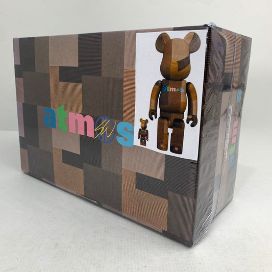 【中古品】 未開封 BE@RBRICK ベアブリック atmos×Sean Wotherspoon 100%&400% フィギュア ※外箱日焼けあり 055-260819-io-46-fuzh 万代Net店