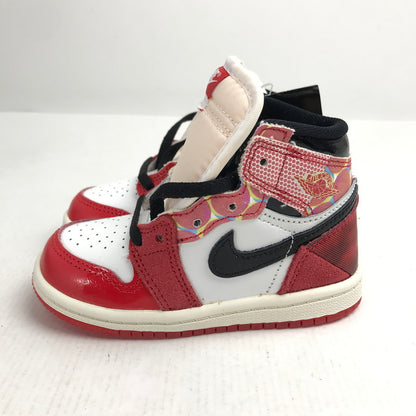 【中古美品】【キッズ】 NIKE ナイキ DV1750-601 NIKE×Spider-Man ナイキ×スパイダーマン TD Jordan 1 High OG SP エアジョーダン1 ハイ カラーRED SIZE:13.0cm タグ.箱付属 173-260731-ky-03-fuzh 万代Net店