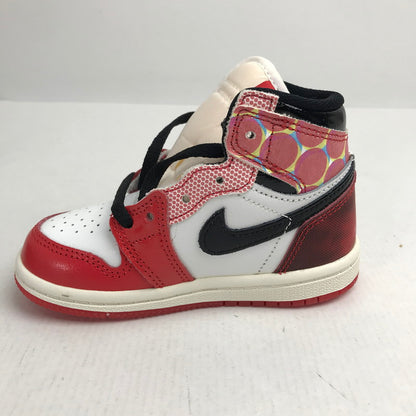 【中古美品】【キッズ】 NIKE ナイキ DV1750-601 NIKE×Spider-Man ナイキ×スパイダーマン TD Jordan 1 High OG SP エアジョーダン1 ハイ カラーRED SIZE:13.0cm タグ.箱付属 173-260731-ky-03-fuzh 万代Net店