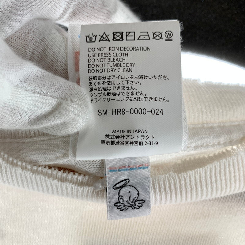 【中古品】【メンズ】 SAINT MICHAEL セントマイケル SM-HR8-0000-024 LOVE TEE 142-260731-ny-04-fuzh サイズ：XXL カラー：ホワイト 万代Net店