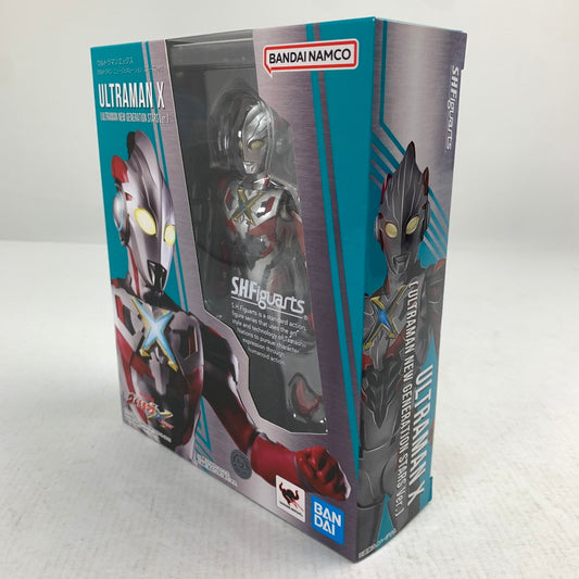 【中古品】 未開封 S.H.Figuarts ウルトラマンエックス(UNSVer.) ウルトラマン フィギュア ※箱傷みあり 044-260819-io-42-fuzh 万代Net店