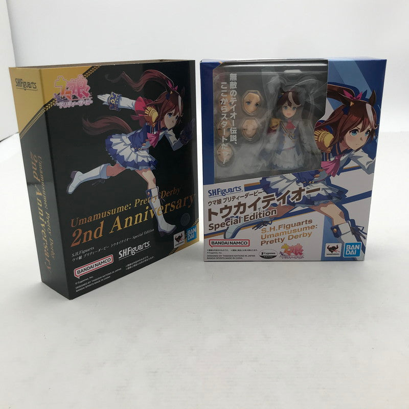 【中古品】 未開封 S.H.Figuarts ウマ娘 プリティーダービー トウカイテイオー Special Edition フィギュア ※箱痛み有 053-260820-io-21-fuzh 万代Net店
