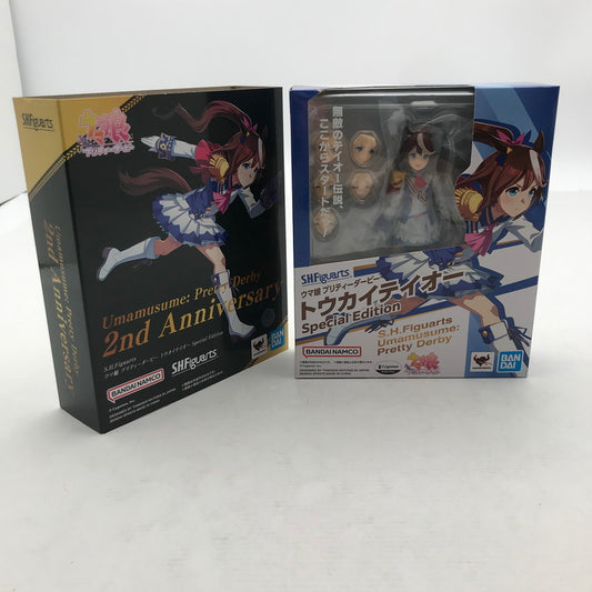 【中古品】 未開封 S.H.Figuarts ウマ娘 プリティーダービー トウカイテイオー Special Edition フィギュア ※箱痛み有 053-260820-io-21-fuzh 万代Net店