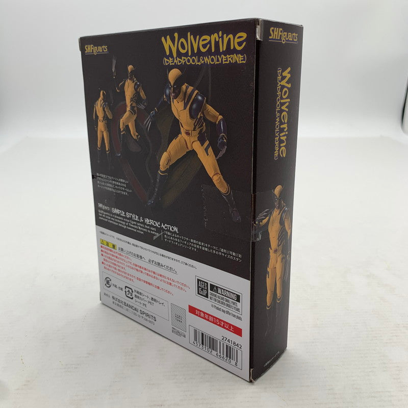 【中古美品】 未開封 S.H.F ウルヴァリン デッドプール&ウルヴァリン フィギュア マーベル 055-260909-io-56-fuzh 万代Net店