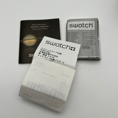 【中古品】【メンズ】 OMEGA×SWATCH オメガ ×スオッチ MISSION ON EARTH DESERT カラー グレージュ リストバリーズ 197-260802-ky-06-fuzh 万代Net店